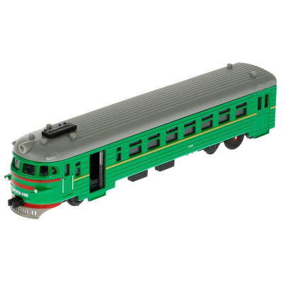 Модель металлическая Электричка Технопарк COMTRAIN-19SL-GN 01